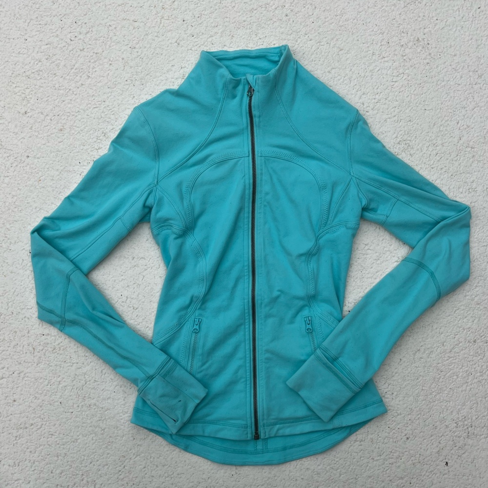 Lululemon turquoise define jacket